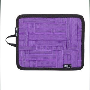 Purple Electronics Organizer